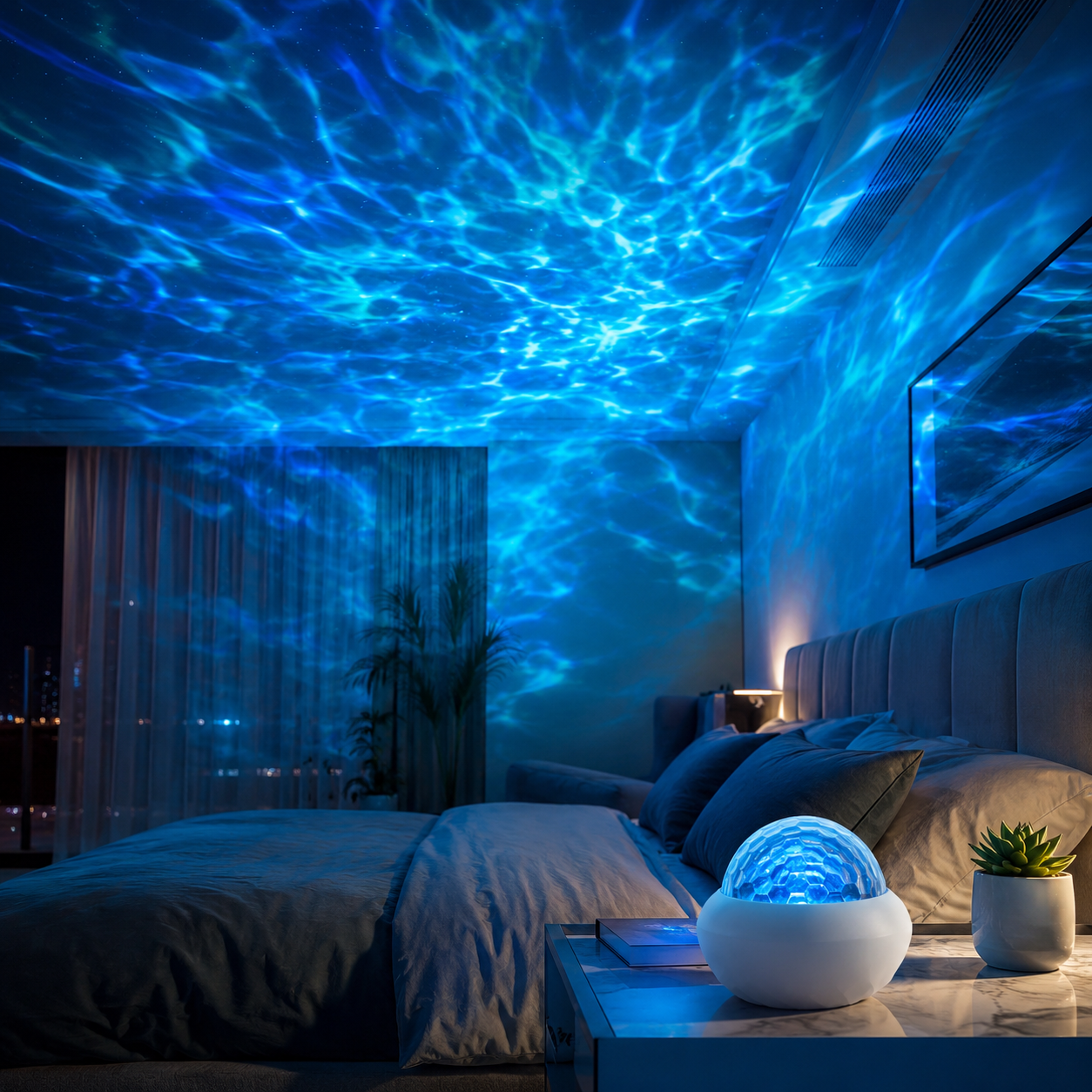 Aurora & Waves LED Projector