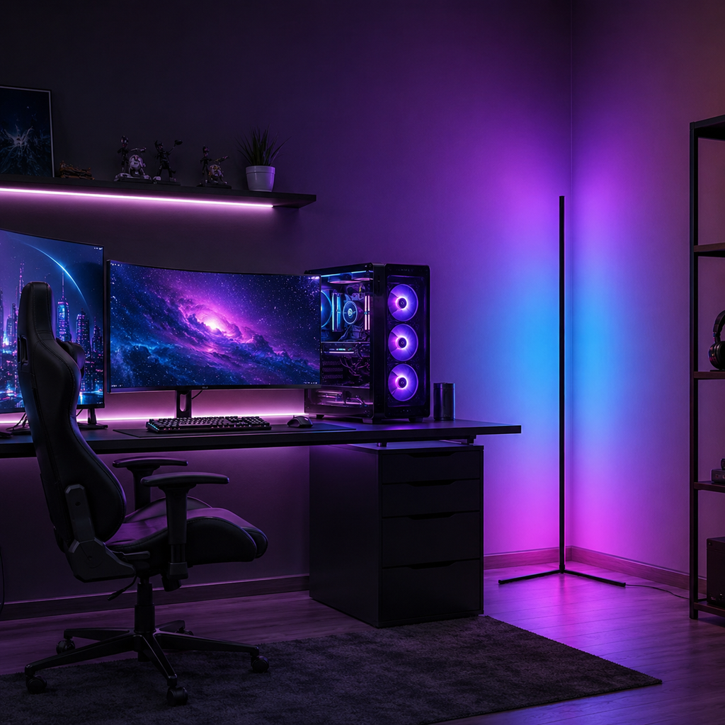 Lampadaire Aura RGB – 150 cm