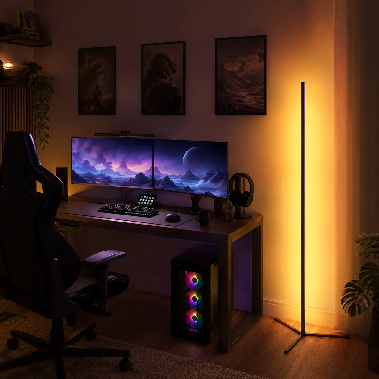 Lampadaire Aura RGB – 150 cm