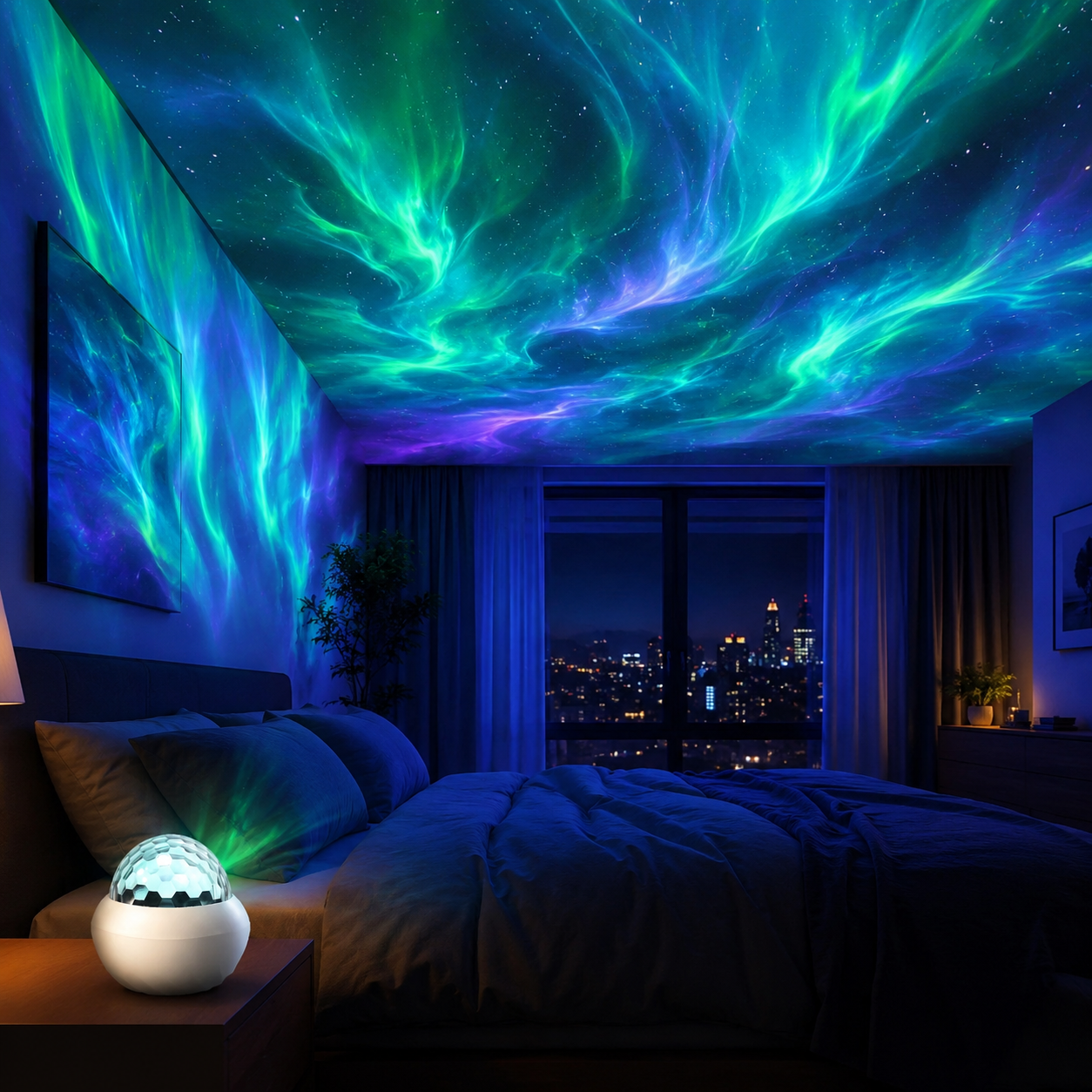 Aurora & Waves LED Projector