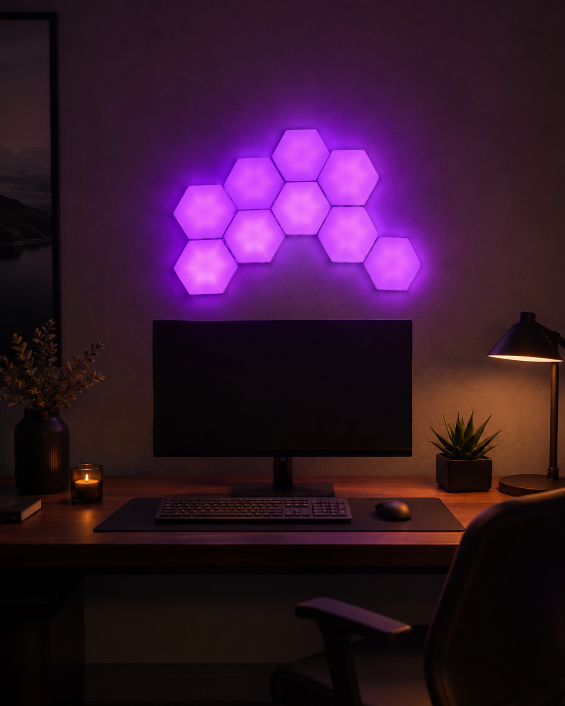 Panneaux HexaGlow RGB