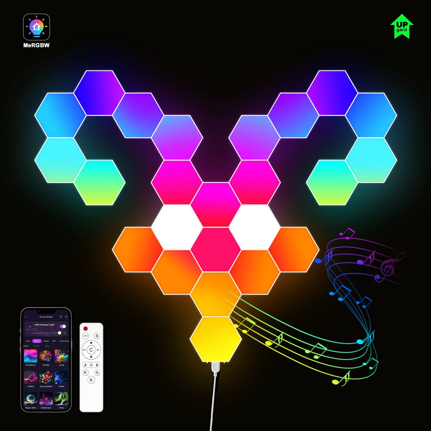 HexaGlow RGB Panels